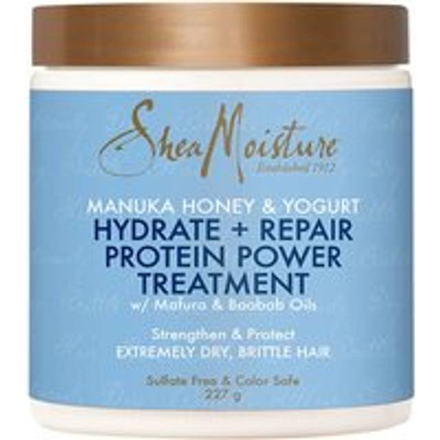 SheaMoisture Manuka Honey Yogurt Masque Fugtighedsmaske til Hår med Protein 355 ml