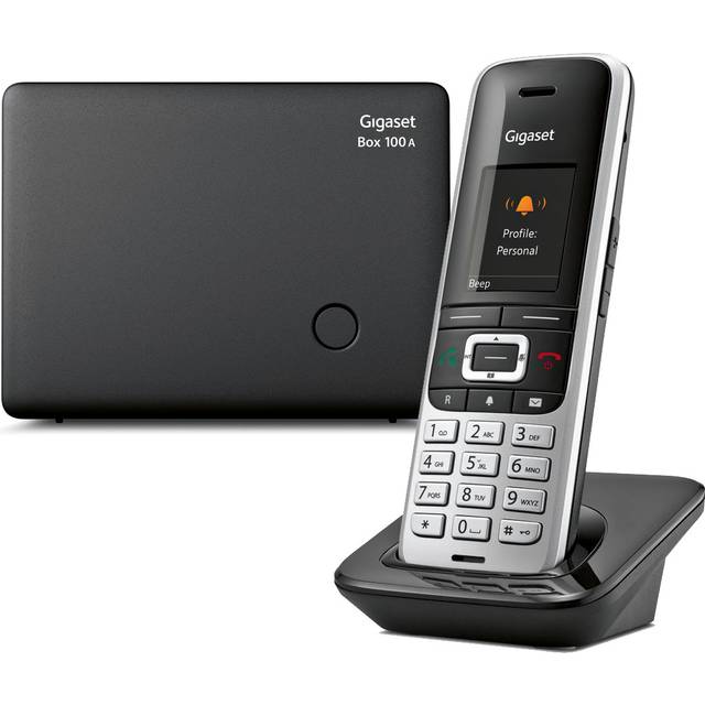 Gigaset Premium 100A Cordless Phone, Single Handset