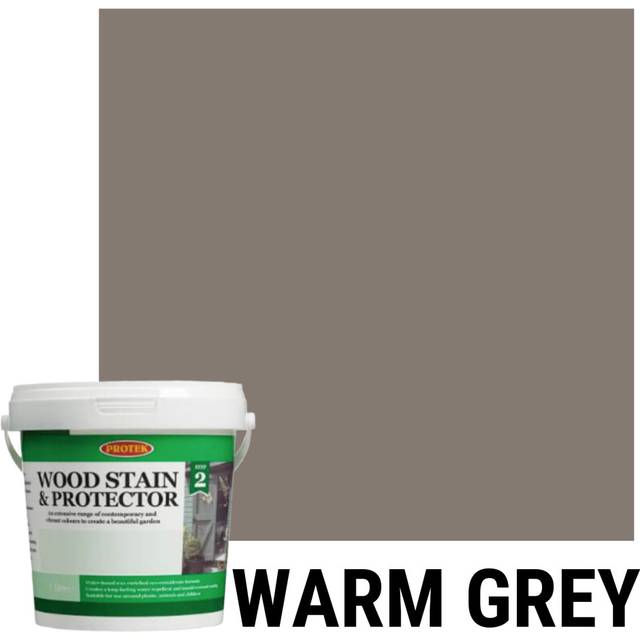 Protek Wood Stain & Protector - Warm Grey 5 Litre