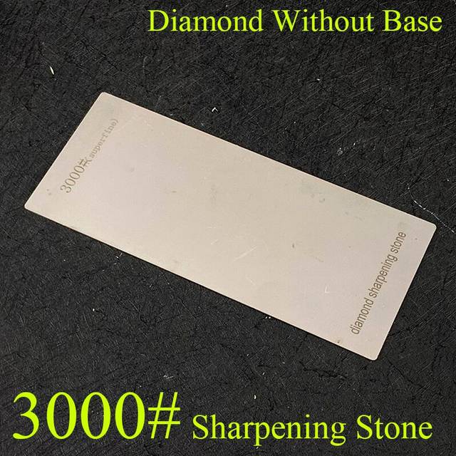 (a-3000 without base) 17*7cm Professional sharpening stone 3000 grit Knife sharpener Polished Leather tools Paste set Double-sided base EVA Whetstone
