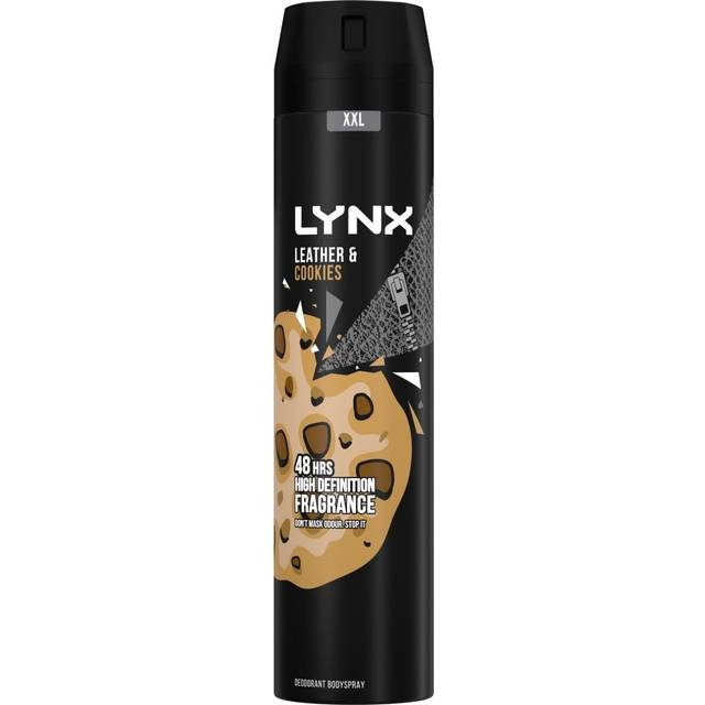 Lynx Body Spray Deodorant Leather and Cookies 250 ml