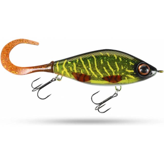 TrueGlide Guppie Jr Sinking 11cm 70g Söder Custom - Green Motoroil Pike UV