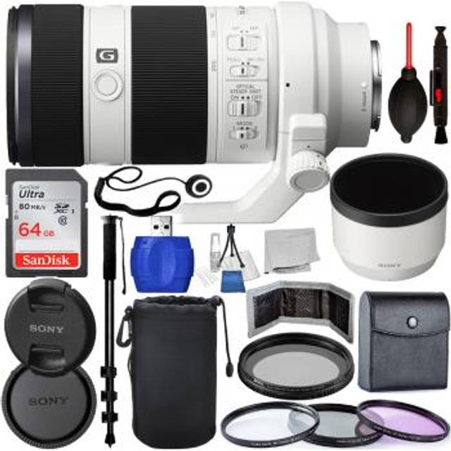 Sony FE 70-200mm f/4 G OSS Lens - SEL70200G Must Have Bundle