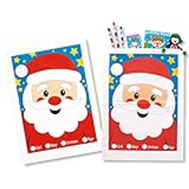 Large Santa Gift Bags 34x25cm (Pack of 30) Christmas Party Supplies, Gift & Goodie Bags