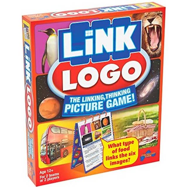 Drumond Park T73295 Link LOGO Board Game Second Edition, Family Board Games for 2-6 players, Tabletop Game For Adults And Kids Suitable From 12+ Years
