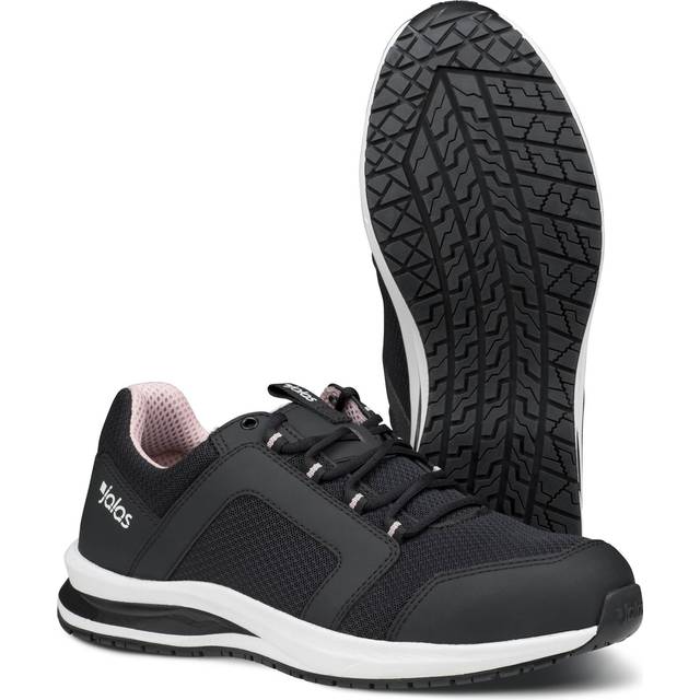 Jalas TEMPUS 5628 Skyddssko S1P, ESD, svart/rosa 37