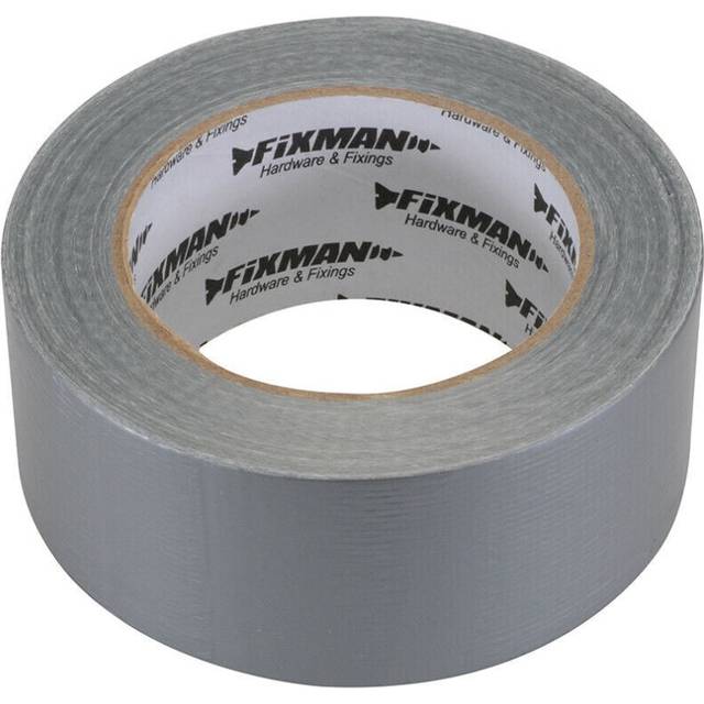 50mm x 50m SILVER Heavy Duty Duct Tape Strong Waterproof Grab Adhesive Tearable