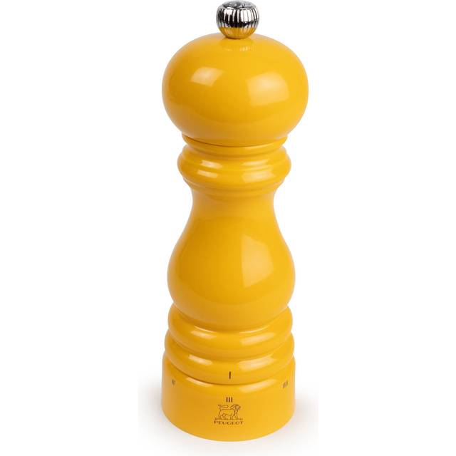 Peugeot Parisrama salt mill 18 cm Wood-yellow saffron