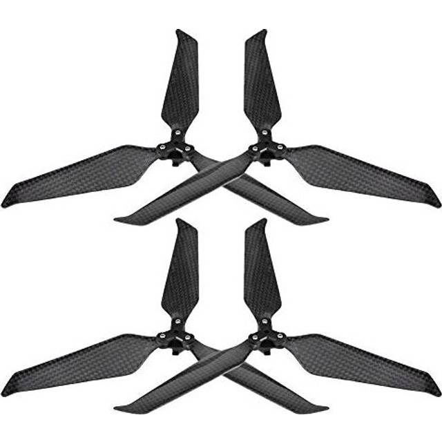 RC Drone 3-Blade Propeller, Carbon Fiber Quick-release 8743 Noise-reduction Foldble 3-Blade Propeller for DJI Mavic 2 Pro/Zoom Remote Control Dro