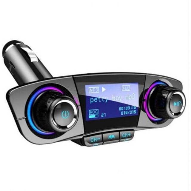 Bt06 Mp3 Player Bluetooth Fm Transmitter Black Transmitters