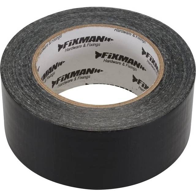 50mm x 50m black super heavy duty duct tape strong waterproof grab adhesive roll