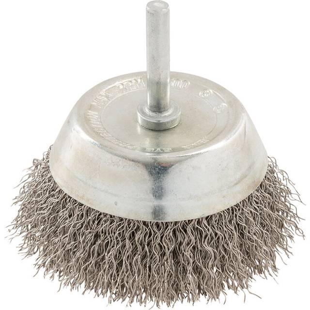75mm Rotary Stainless Steel Wire Cup Brush 6mm Power Drill Shank Chuck Metal