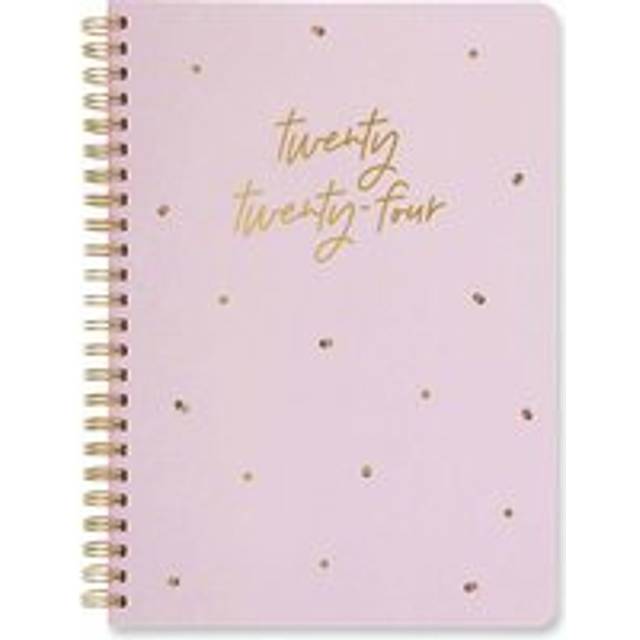 Letts Celebrate A5 week to view 2024 diary - rose