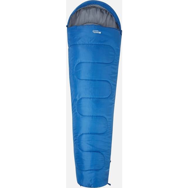 (One Size, Blue) Mountain Warehouse Unisex Adult Basecamp 250 Summer Mummy Sleeping Bag