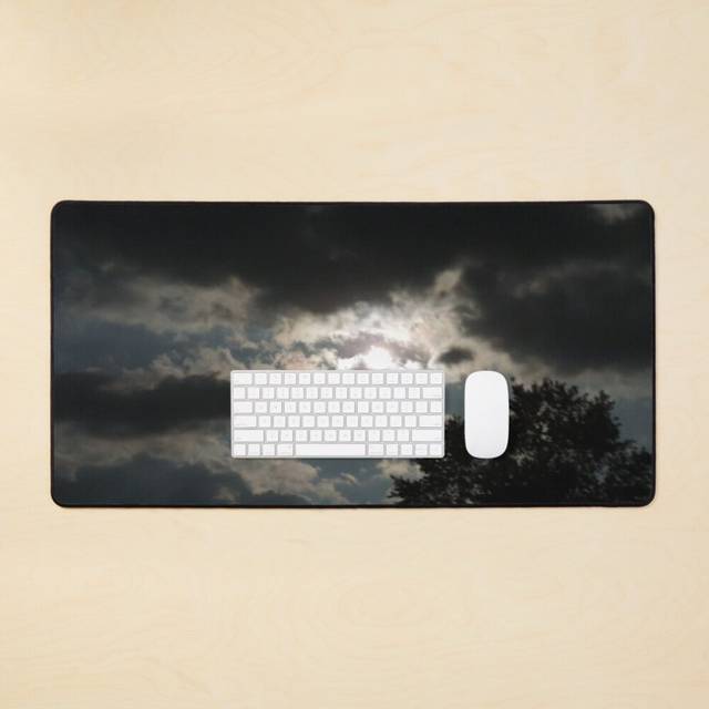 Desk Mat Harvest Moon Large Gaming Mouse Pad 35x16 inch