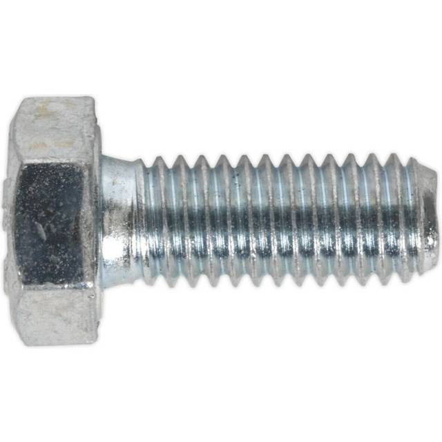 50 PACK HT Setscrew - M8 x 20mm - Grade 8.8 Zinc - Fully Threaded - DIN 933