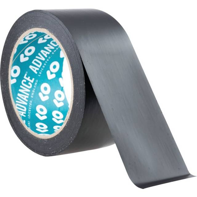 AT44 Black Low Tack PVC Builders Tape - 50mm x 33m