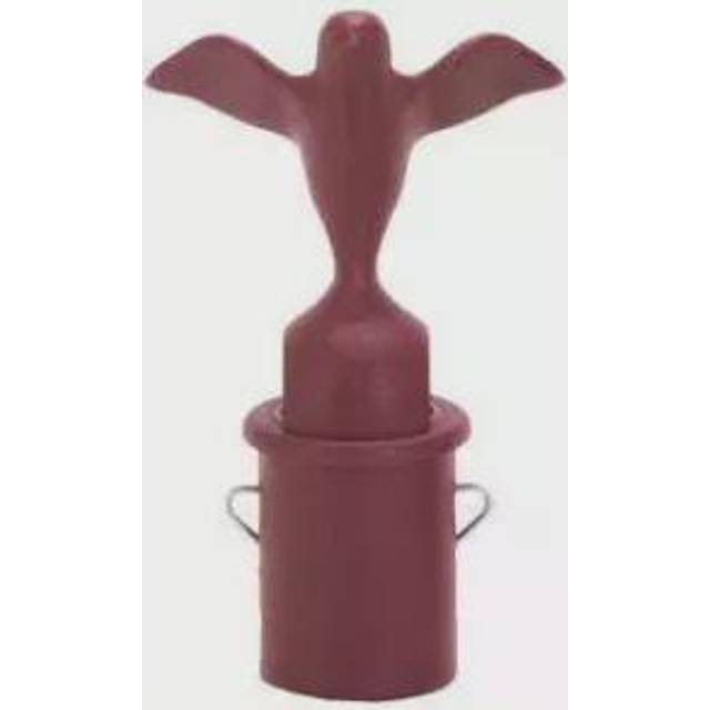 Alessi - MG32 Bird-shaped stopper - rot - red