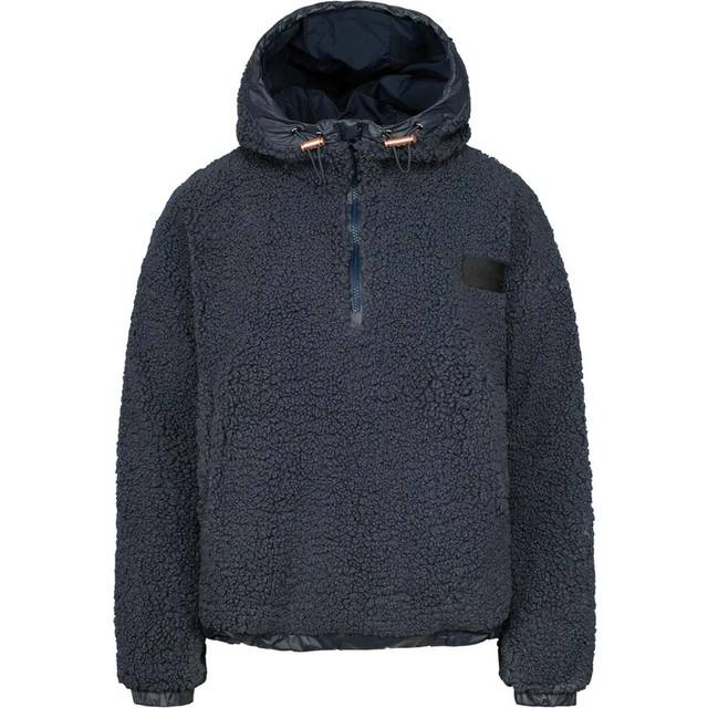 Sway Pile Hoodie W Dark Blue (XL) - Blå (XL)