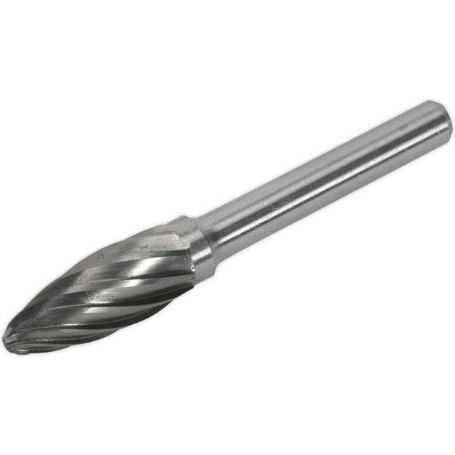 10mm Carbide Rotary Burr Bit - RIPPER / COARSE Flame - Engraving Milling Tool