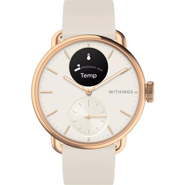 Withings ScanWatch Light Smart Watch - Rose Gold