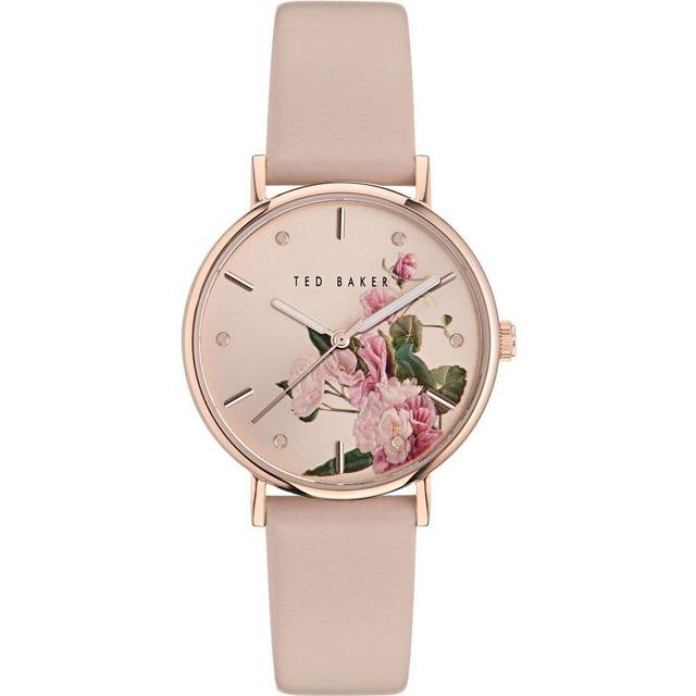 Ted Baker Phylipa Ladies 34mm 5ATM Pink Dial Watch BKPPHF307