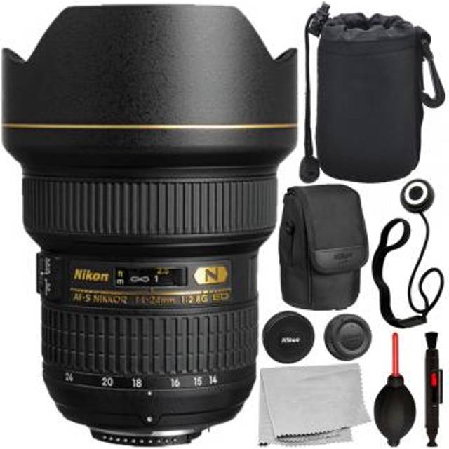 Nikon AF-S NIKKOR 14-24mm f/2.8G ED Lens - 2163 with Deluxe Bundle