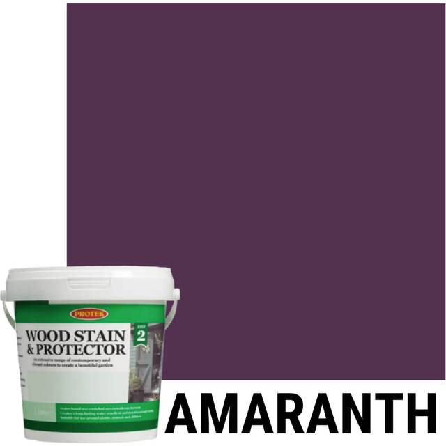 Protek Wood Stain & Protector - Amaranth 5 Litre - Purple