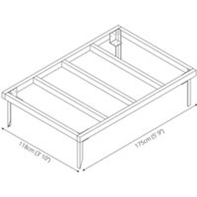 Mercia 6 x 4 Pressure Treated Wooden Shed Base