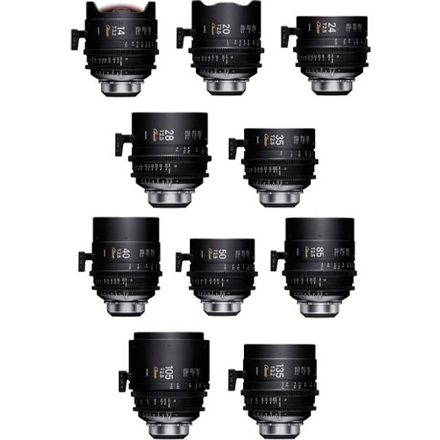 Sigma Cine FF Classic Art Prime 10-Lens Set (Metres)