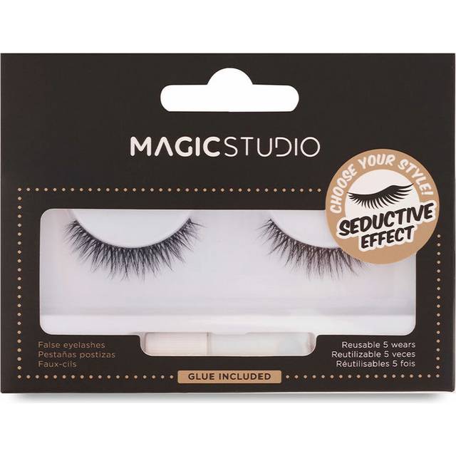 Magic Studio Powerful Cosmetics Vegansk Forførende Effekt Falske Øjenvipper - 1 U