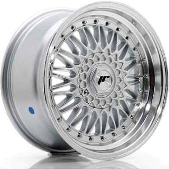 Japan Racing JR9 Silver / Machined Lip + Silver rivets 8,5X17 5/112/120 ET35 CB74,1