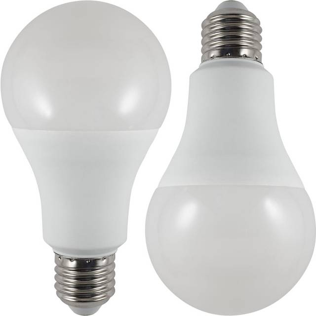 Litecraft Light Bulb E27 Edison Screw 14W LED Daylight White - 2 Pack