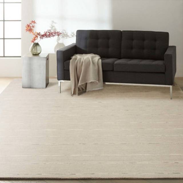 Calvin Klein CK400 HALO - Area Rug - Grey (Rectangle 63 x 87cm)