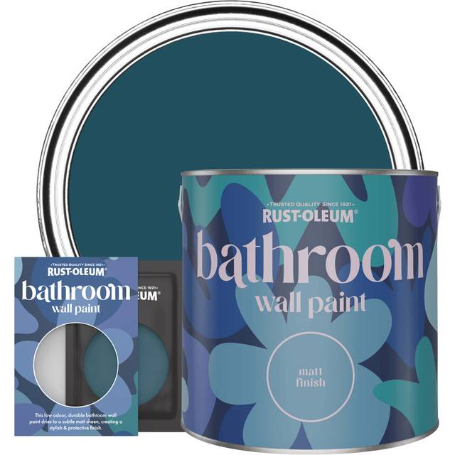 Rust-Oleum Bathroom Wall & Ceiling Paint - Commodore Blue - 2.5L