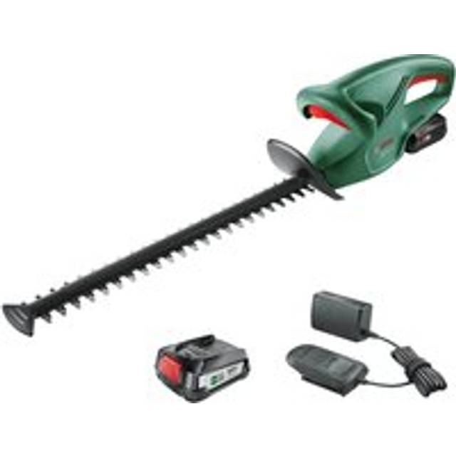 Bosch EASYHEDGECUT 18-45 P4A 18v Cordless Hedge Trimmer 450mm 2 x 2ah Li-ion Battery Charger