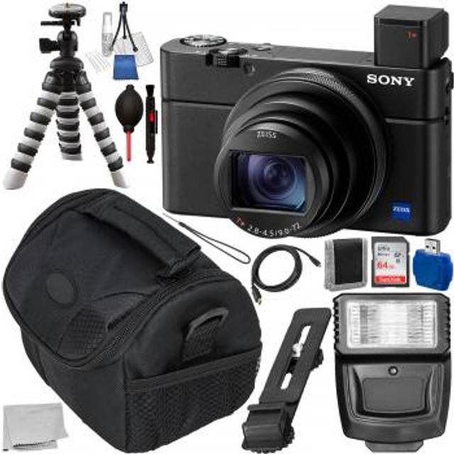 Sony Cyber-shot DSC-RX100 VII Digital Camera - DSC-RX100M7 with Must Have Accessory Bundle