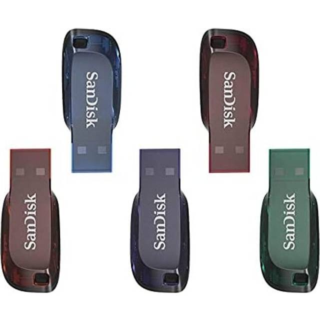 SanDisk Cruzer Blade 32 GB USB 2.0 USB-minne – 5-pack