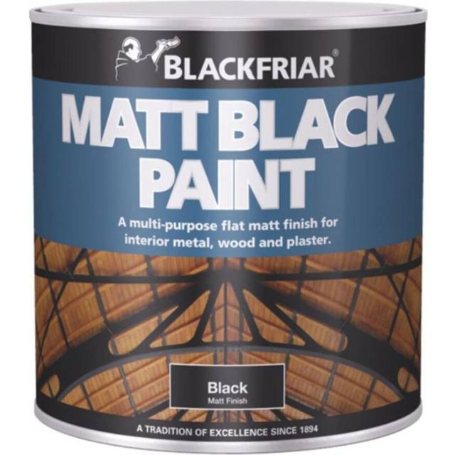 Blackfriar - Matt Black Paint (Ready Mixed) 2.5L