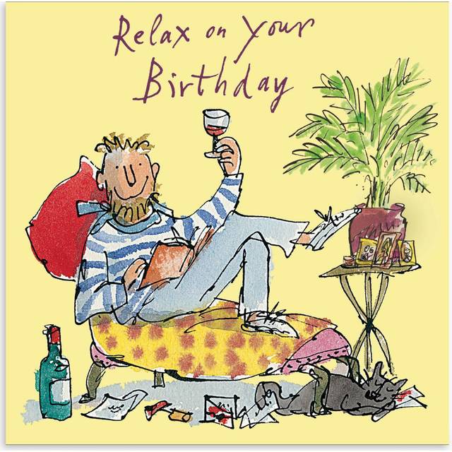 Woodmansterne Time For Wine Birthday Card