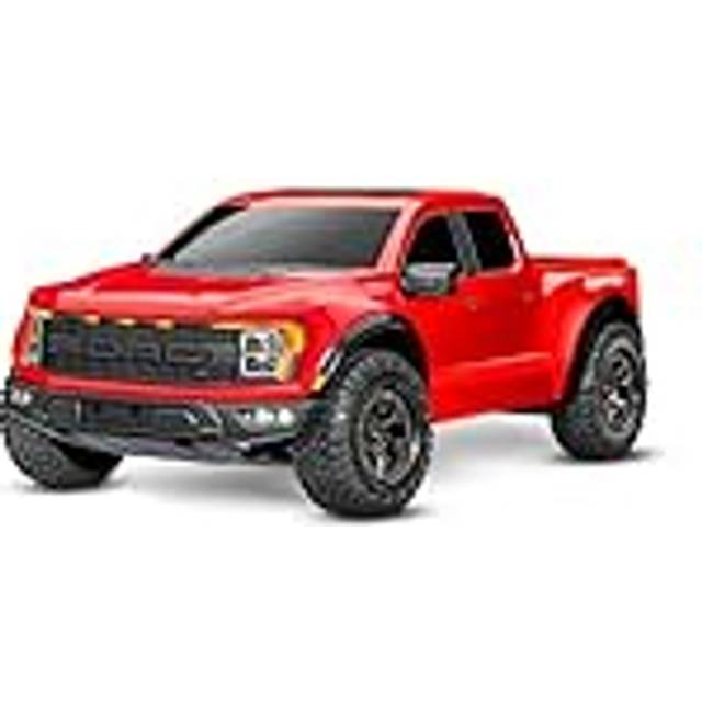 Traxxas Ford Raptor R 1:10 Pro Scale 4WD Brushless Electric RTD Replica Truck  Red (+ TQi 2-ch  TSM  VXL-3S  Velineon 3500kV  Clipless Body) TRX101076-4-RED