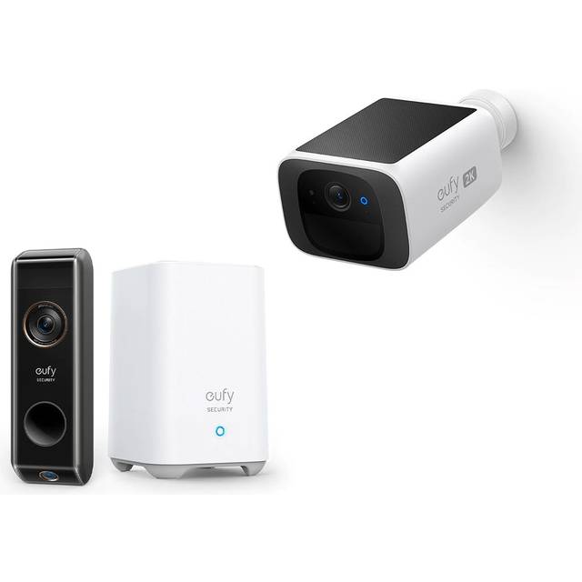 SoloCam S220 + Video Doorbell S330 Black