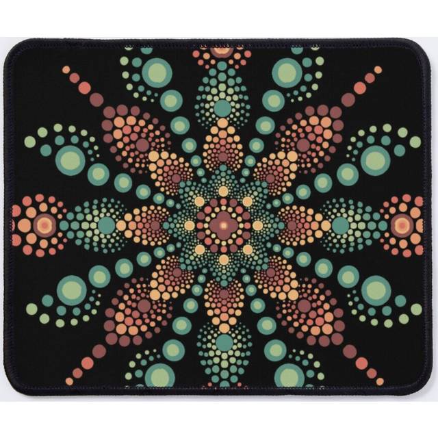 Mouse Pad Fall Mandala 11.8 x 9.8 inch Computer Mat Gaming Office Mousepad