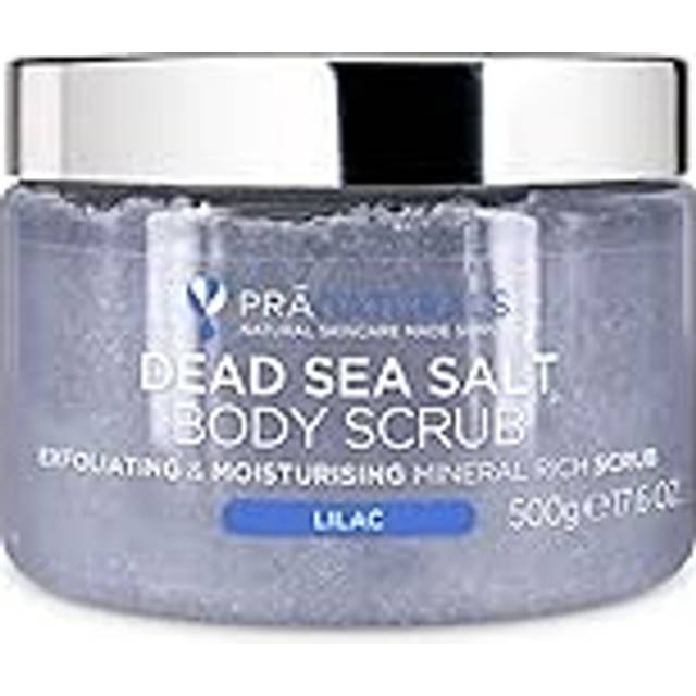 PraNaturals Dead Sea Salt Body Scrub 500g - Lilac