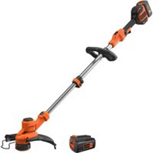 Black and Decker BCSTA5362 36v Cordless Grass Trimmer 330mm 2 x 2ah Li-ion Battery Charger