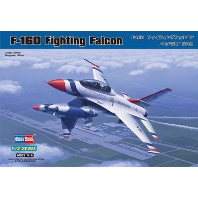 HBB80275 - Hobbyboss 1:72 - F-16D Fighting Falcon