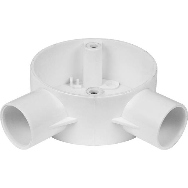 Profix 20mm PVC Conduit Box Angle in White