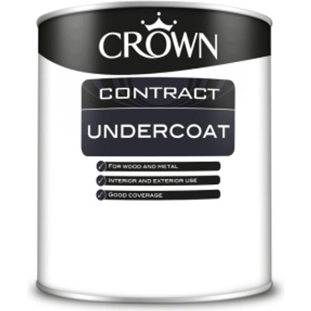 Crown Contract Undercoat 1L Dark Grey