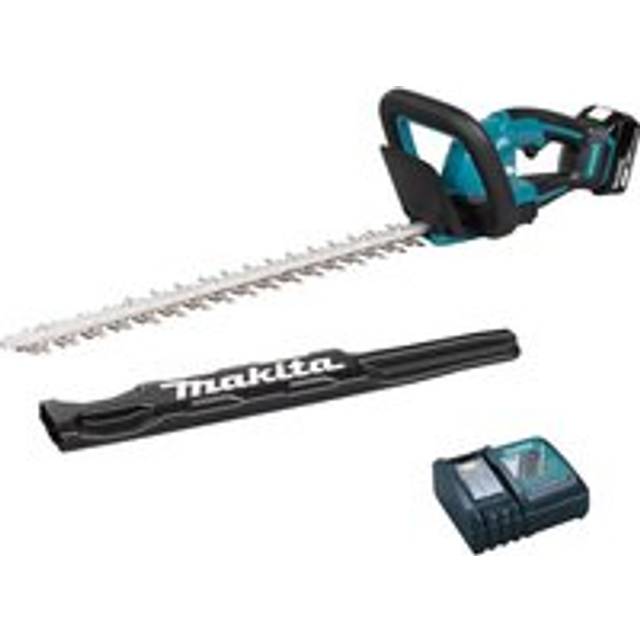 Makita 18v Lxt Brushless Hedge Trimmer 1 X 5.0ah Battery Blade 500mm Duh506rt
