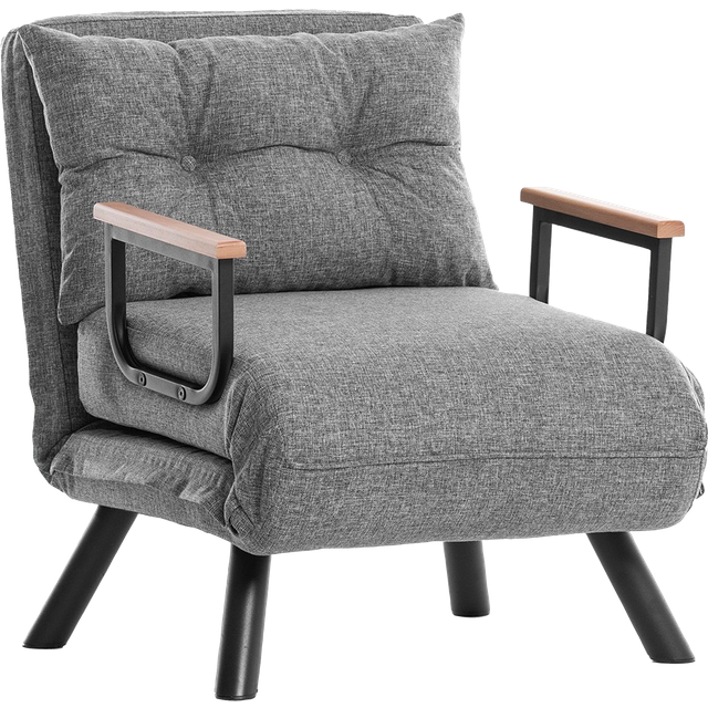 Hanah Home - Bäddsoffa 1-sits - Sando - Grå - Bäddsoffor - Från Homeroom